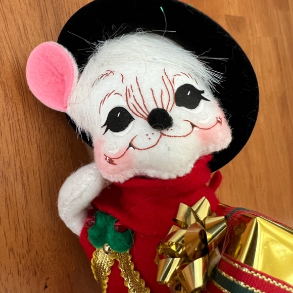 Annalee 2008 A Gift For You Mouse 6" Christmas Excellent Condition 77750… - Picture 3 of 8